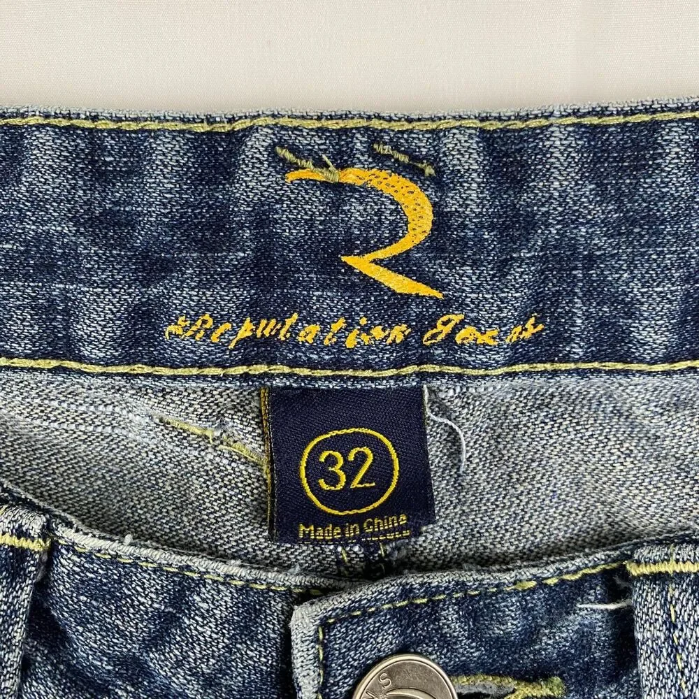 Reputation Men's Jeans 32x29‎ Straight Leg